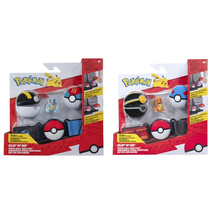 Pokémon Clip N Go Riemset - (95283-17) in de groep SPEELGOED, KINDER- & BABYPRODUCTEN / Speelgoed / Figuren, Miniaturen & accessoires bij TP E-commerce Nordic AB (D19302)