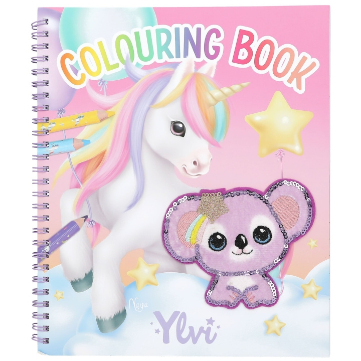 Ylvi Kleurboek met pailletten - (0413587) in de groep SPEELGOED, KINDER- & BABYPRODUCTEN / Speelgoed / Tekenen & Tellen bij TP E-commerce Nordic AB (D19311)