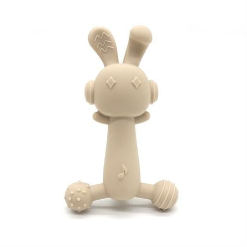 Magni Bijtring met tastoppervlakken, beige - (5736) in de groep SPEELGOED, KINDER- & BABYPRODUCTEN / Babygadgets / Fopspenen & Bijtringen bij TP E-commerce Nordic AB (D19318)