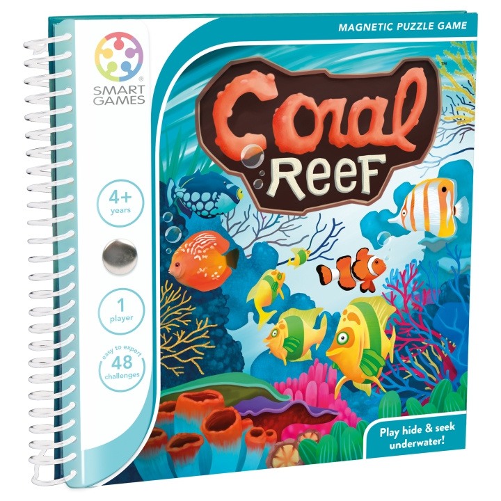 Smart Games Magnetisch reizen - Koraalrif (Scandinavisch) (SG2209) in de groep SPEELGOED, KINDER- & BABYPRODUCTEN / Spelletje / Bordspellen bij TP E-commerce Nordic AB (D19326)