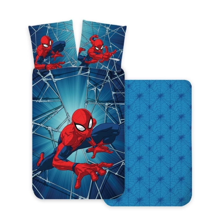 Disney Beddengoed - Junior Maat 100x140 cm - Spiderman in de groep SPEELGOED, KINDER- & BABYPRODUCTEN / Kindertextiel / Beddengoed bij TP E-commerce Nordic AB (D19344)
