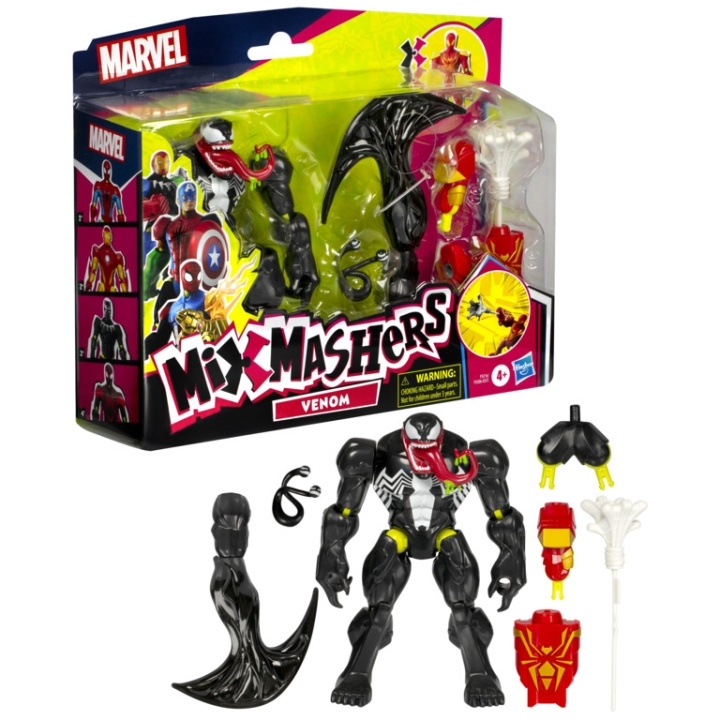 Marvel Spider-Man Venom Mix Mashers Actiefiguur (F9216) in de groep SPEELGOED, KINDER- & BABYPRODUCTEN / Speelgoed / Figuren, Miniaturen & accessoires bij TP E-commerce Nordic AB (D19347)