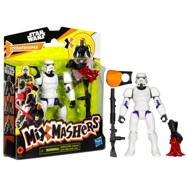 Star Wars MixMashers Stormtrooper Actiefiguur (G0295) in de groep SPEELGOED, KINDER- & BABYPRODUCTEN / Speelgoed / Figuren, Miniaturen & accessoires bij TP E-commerce Nordic AB (D19348)
