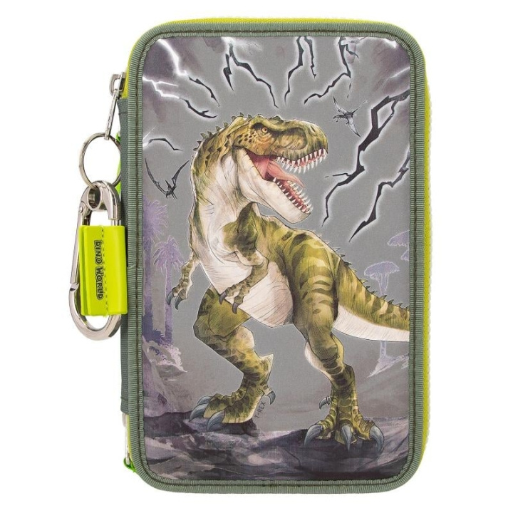 Dino World Drievoudig potloodetui REFLECTOR ( 0411758 ) in de groep SPEELGOED, KINDER- & BABYPRODUCTEN / Speelgoed / Etui bij TP E-commerce Nordic AB (D19363)