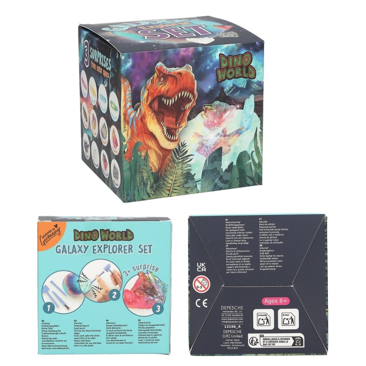 Dino World Dino World Galaxy Ontdekkingsset - () in de groep SPEELGOED, KINDER- & BABYPRODUCTEN / Speelgoed / Speelset bij TP E-commerce Nordic AB (D19370)