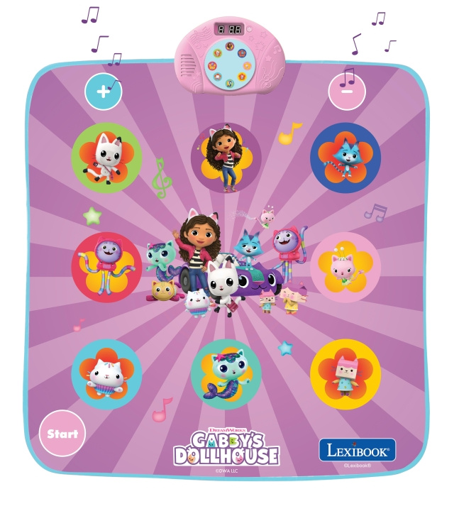 Lexibook Elektronische Dansmat Gabby\'s Dollhouse - (DM10GDH) in de groep SPEELGOED, KINDER- & BABYPRODUCTEN / Speelgoed / Speelgoed bij TP E-commerce Nordic AB (D19376)