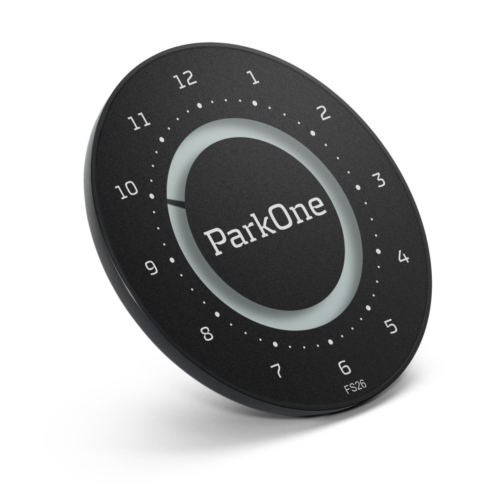 ParkOne 2 - Zwarte elektronische parkeerschijf in de groep SPORT, VRIJE TIJD & HOBBY / Leuke dingen / Handige spullen bij TP E-commerce Nordic AB (D19377)