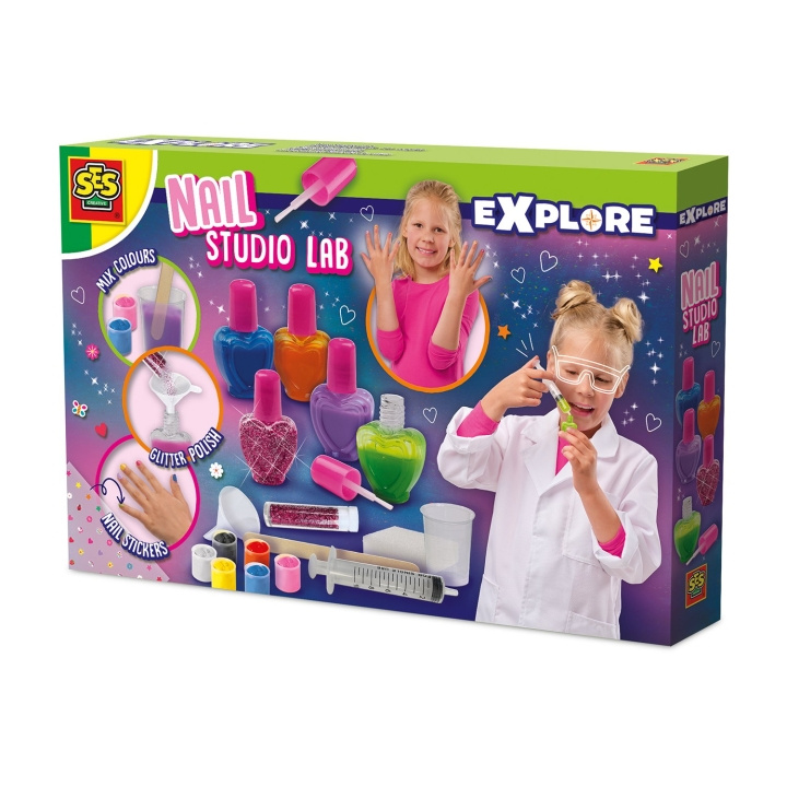 SES Creative Make-up Lab Nagelstudio - (S25141) in de groep SPEELGOED, KINDER- & BABYPRODUCTEN / Speelgoed / Ambachten bij TP E-commerce Nordic AB (D19402)
