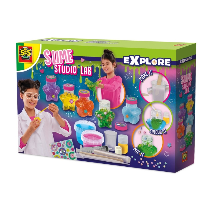 SES Creative Science Lab Slijm Studio - (S25143) in de groep SPEELGOED, KINDER- & BABYPRODUCTEN / Speelgoed / Ambachten bij TP E-commerce Nordic AB (D19403)
