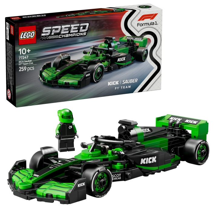 LEGO Snelheidskampioenen - KICK Sauber F1 Team C44 Racewagen (77247) in de groep SPEELGOED, KINDER- & BABYPRODUCTEN / Speelgoed / Bouwspeelgoed / Lego bij TP E-commerce Nordic AB (D19413)