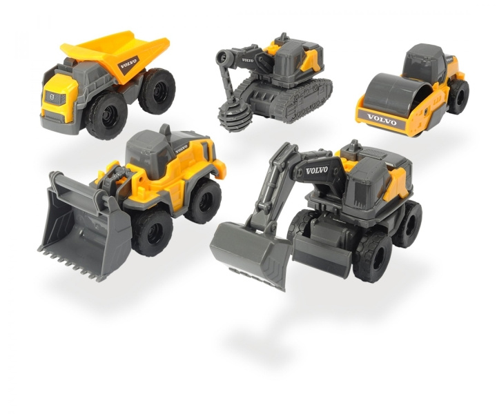 Dickie Toys Volvo Micro Werkers (203722008) in de groep SPEELGOED, KINDER- & BABYPRODUCTEN / Speelgoed / Speelgoedauto\'s bij TP E-commerce Nordic AB (D19415)