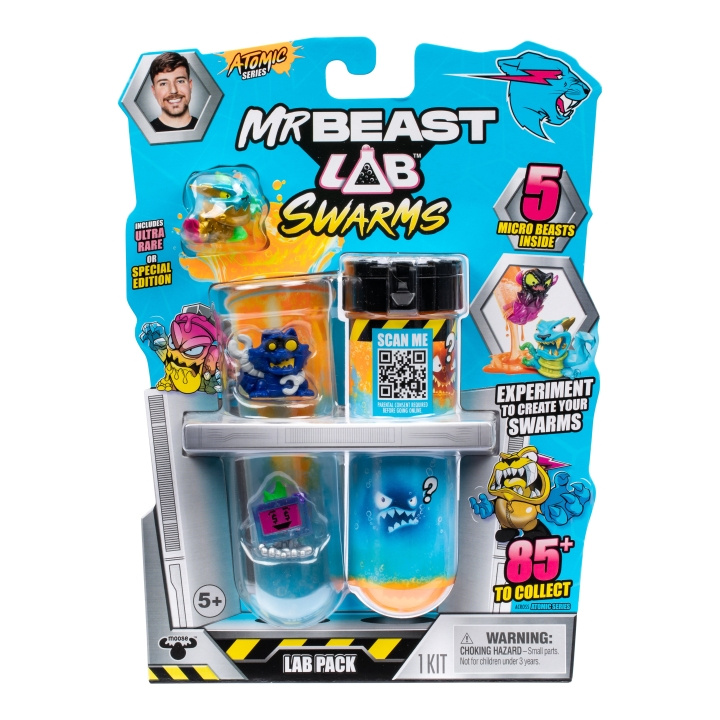 MR. BEAST LAB Zwermfiguren 5 st. Serie 2 - (20379) in de groep SPEELGOED, KINDER- & BABYPRODUCTEN / Speelgoed / Figuren, Miniaturen & accessoires bij TP E-commerce Nordic AB (D19448)
