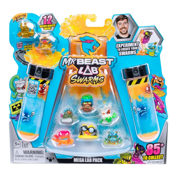 MR. BEAST LAB MrBeast Lab Swarms Mega Lab 12 pack Serie 2 - (20389) in de groep SPEELGOED, KINDER- & BABYPRODUCTEN / Speelgoed / Figuren, Miniaturen & accessoires bij TP E-commerce Nordic AB (D19449)
