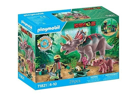 Playmobil Triceratops Familie (71821) in de groep SPEELGOED, KINDER- & BABYPRODUCTEN / Speelgoed / Speelset bij TP E-commerce Nordic AB (D19500)