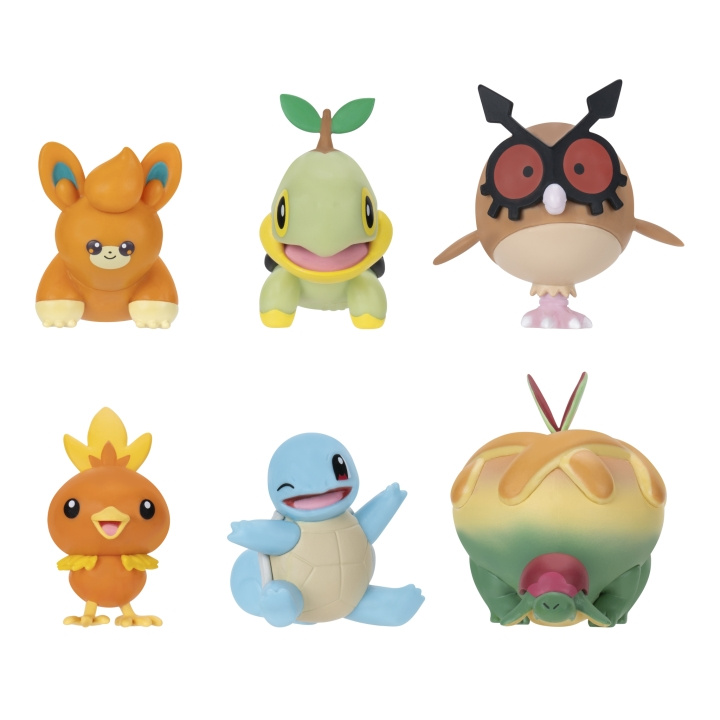 Pokémon Strijdfiguur 6 PK - (PKW4098) in de groep SPEELGOED, KINDER- & BABYPRODUCTEN / Speelgoed / Figuren, Miniaturen & accessoires bij TP E-commerce Nordic AB (D19506)