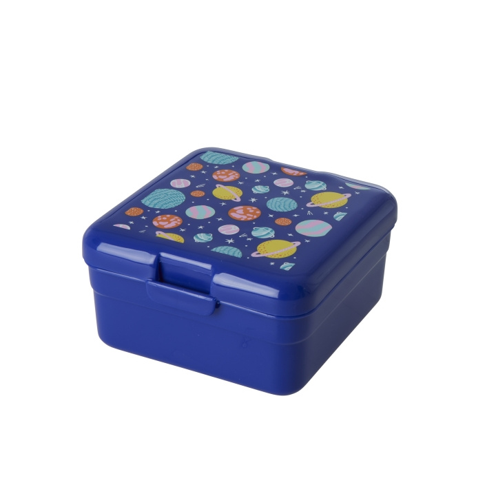 RICE Kleine Lunchbox - Galaxy print - Klein in de groep SPEELGOED, KINDER- & BABYPRODUCTEN / Eten & Drinken / Kinderservies bij TP E-commerce Nordic AB (D19515)