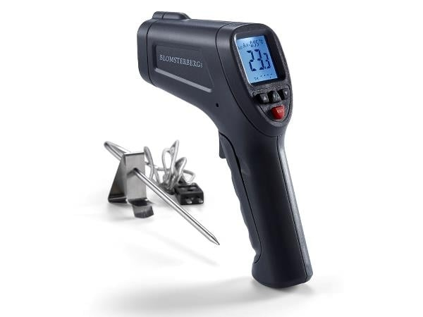 Mette Blomsterberg Blomsterbergs - Infraroodthermometer - Grijs (234750) in de groep HUISHOUDEN & TUIN / Keukengerei / Overige keukengereedschap bij TP E-commerce Nordic AB (D19522)