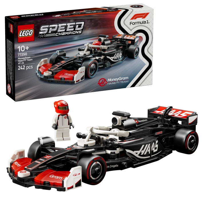 LEGO Snelheidskampioenen - MoneyGram Haas F1 Team VF-24 Racewagen (77250) in de groep SPEELGOED, KINDER- & BABYPRODUCTEN / Speelgoed / Bouwspeelgoed / Lego bij TP E-commerce Nordic AB (D19532)
