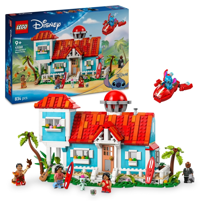 LEGO Disney Klassiek - Lilo en Stitch Strandhuis (43268) in de groep SPEELGOED, KINDER- & BABYPRODUCTEN / Speelgoed / Bouwspeelgoed / Lego bij TP E-commerce Nordic AB (D19533)