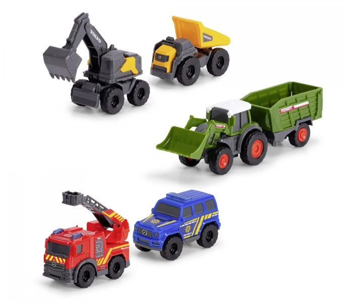 Dickie Toys Micro City Team (203742016) in de groep SPEELGOED, KINDER- & BABYPRODUCTEN / Speelgoed / Speelgoedauto\'s bij TP E-commerce Nordic AB (D19544)