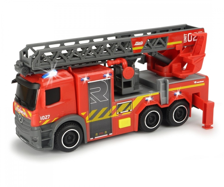 Dickie Toys Ladderwagen van de stadsbrandweer (203714023) in de groep SPEELGOED, KINDER- & BABYPRODUCTEN / Speelgoed / Speelgoedauto\'s bij TP E-commerce Nordic AB (D19548)