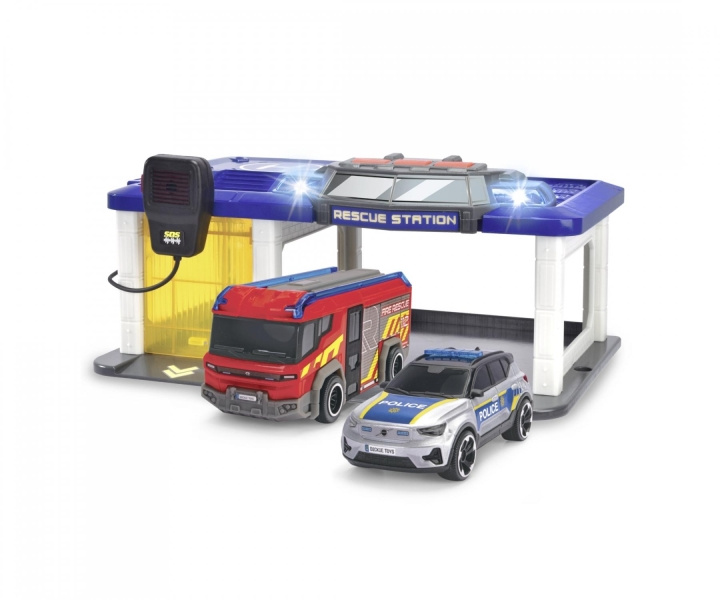 Dickie Toys Reddingsstation (203716026) in de groep SPEELGOED, KINDER- & BABYPRODUCTEN / Speelgoed / Speelset bij TP E-commerce Nordic AB (D19550)