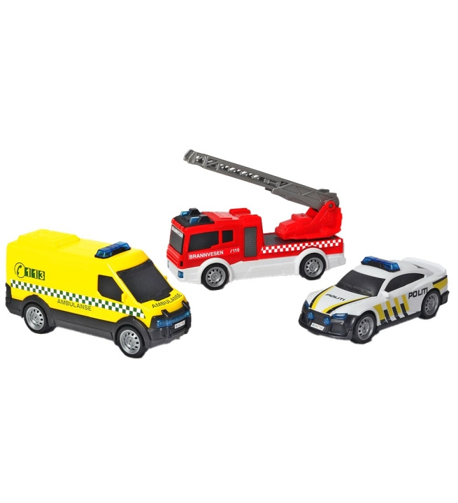 Dickie Toys SOS teamset - Deens (203712015018) in de groep SPEELGOED, KINDER- & BABYPRODUCTEN / Speelgoed / Speelset bij TP E-commerce Nordic AB (D19571)