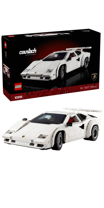 LEGO Iconen - Lamborghini Countach 5000 Quattrovalvole (10337.) in de groep SPEELGOED, KINDER- & BABYPRODUCTEN / Speelgoed / Bouwspeelgoed / Lego bij TP E-commerce Nordic AB (D19597)