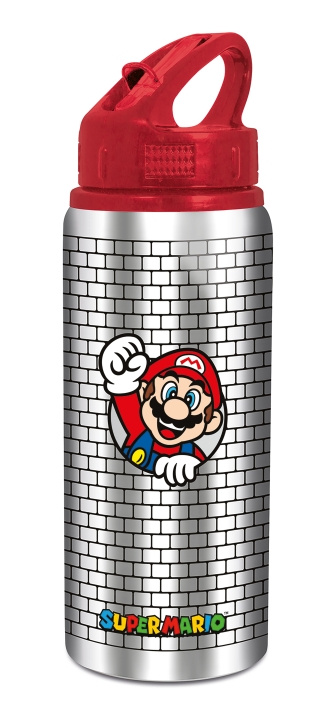 Super Mario Stor - Alu waterfles 710ml - Super Mario (389) in de groep SPEELGOED, KINDER- & BABYPRODUCTEN / Eten & Drinken / Babyflessen & Accessoires bij TP E-commerce Nordic AB (D19613)