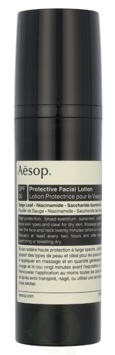 AESOP Protective Facial Lotion SPF50 50 ml in de groep BEAUTY & HEALTH / Huidsverzorging / Gezicht / Dagcrème bij TP E-commerce Nordic AB (D19625)