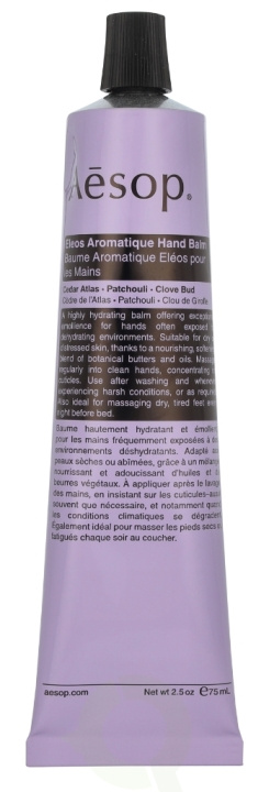 AESOP Eleos Aromatique Hand Balm 75 ml in de groep BEAUTY & HEALTH / Manicure/pedicure / Handcrèmes bij TP E-commerce Nordic AB (D19627)