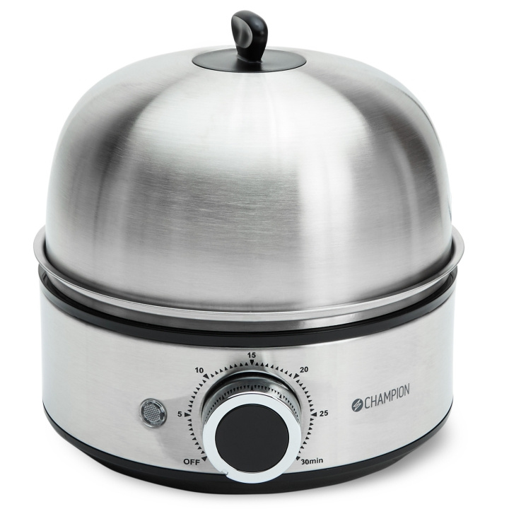 Champion Äggkokare Timer 7 Ägg EB600 Rostfri in de groep HUISHOUDEN & TUIN / Huishoudelijke apparaten / Rijst- & Eierkoker bij TP E-commerce Nordic AB (D19669)