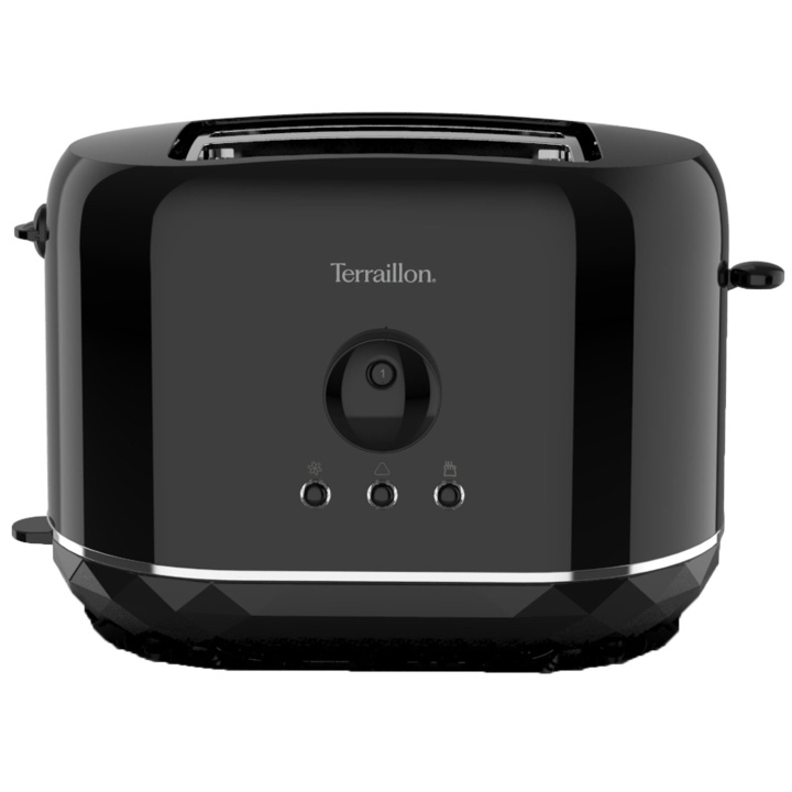 Terraillon Brödrost Diamond 2 Skivor svart in de groep HUISHOUDEN & TUIN / Huishoudelijke apparaten / Broodroosters & Broodgrills / Broodroosters bij TP E-commerce Nordic AB (D19685)