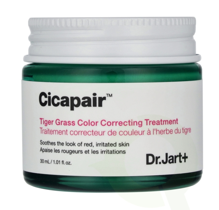 Dr. Jart + Cicapair Tiger Grass Color Correcting Treatment 30 ml in de groep BEAUTY & HEALTH / Huidsverzorging / Gezicht / Dagcrème bij TP E-commerce Nordic AB (D19847)