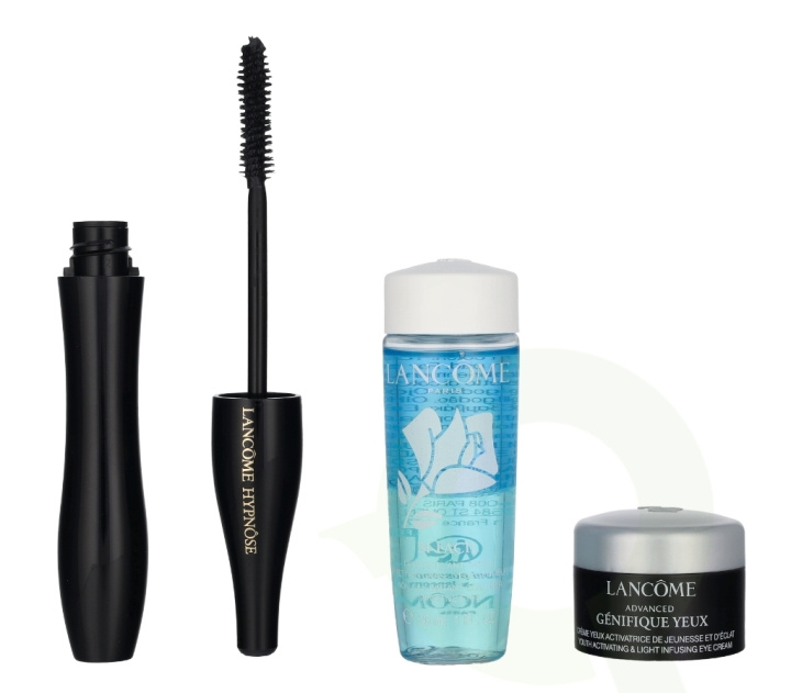 Lancome Hypnose Giftset 41.2 ml #01 Black Mascara 6,2ml/Eye Cream 5ml/Make-Up Remover 30ml in de groep BEAUTY & HEALTH / Cadeausets / Cadeausets voor haar bij TP E-commerce Nordic AB (D19860)