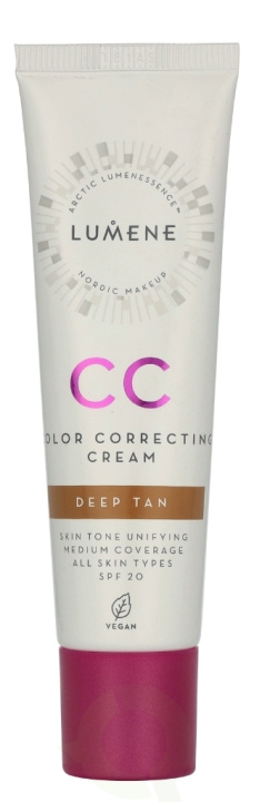Lumene CC Color Correcting Cream SPF20 30 ml #5 Deep Tan in de groep BEAUTY & HEALTH / Huidsverzorging / Gezicht / Dagcrème bij TP E-commerce Nordic AB (D19863)
