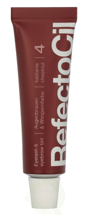 RefectoCil Eyelash & Eyebrow Colour 15 ml #4 Chestnut in de groep BEAUTY & HEALTH / Makeup / Ogen & Wenkbrauwen / Wenkbrauwkits bij TP E-commerce Nordic AB (D19877)