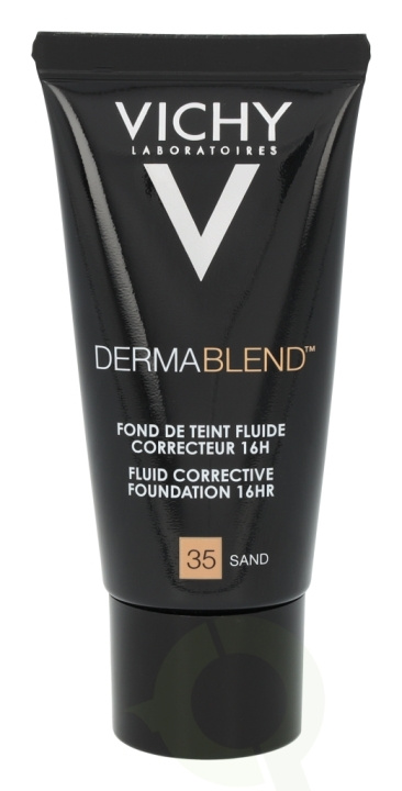 Vichy Dermablend Corrective Foundation 16Hr SPF35 30 ml #35 Sand - All skin types in de groep BEAUTY & HEALTH / Makeup / Make-up gezicht / Foundation bij TP E-commerce Nordic AB (D19897)