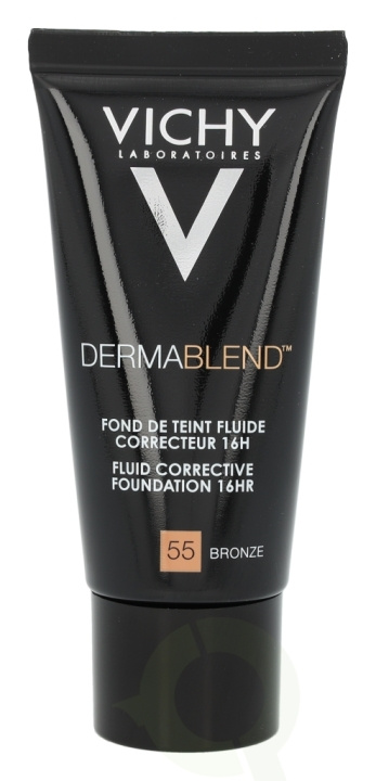 Vichy Dermablend Corrective Foundation 16Hr SPF35 30 ml #55 Bronze / All Skin Types in de groep BEAUTY & HEALTH / Makeup / Make-up gezicht / Foundation bij TP E-commerce Nordic AB (D19899)
