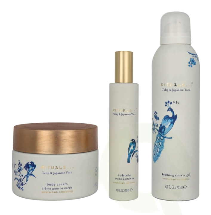 Rituals Amsterdam Collection Set 470 ml Shower Gel 200ml/ Body Cream 220ml/Hair & Body Mist 50ml in de groep BEAUTY & HEALTH / Huidsverzorging / Gezicht / Dagcrème bij TP E-commerce Nordic AB (D19902)