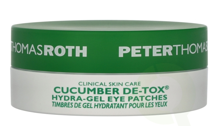 P.T. Roth Cucumber De-Tox Hydra-Gel Eye Patches 45 g 15 Pairs (30 patches) + Spatula in de groep BEAUTY & HEALTH / Makeup / Ogen & Wenkbrauwen / Wenkbrauwgel bij TP E-commerce Nordic AB (D19920)