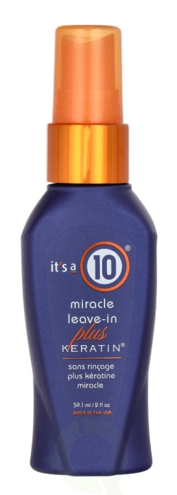 It\'s a 10 Miracle Leave-In Plus Keratin 59.1 ml in de groep BEAUTY & HEALTH / Haar & Styling / Haarverzorging / Haarmasker bij TP E-commerce Nordic AB (D19943)