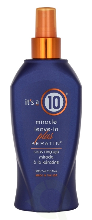 It\'s a 10 Miracle Leave-In Plus Keratin 295.7 ml in de groep BEAUTY & HEALTH / Haar & Styling / Haarverzorging / Haarmasker bij TP E-commerce Nordic AB (D19944)