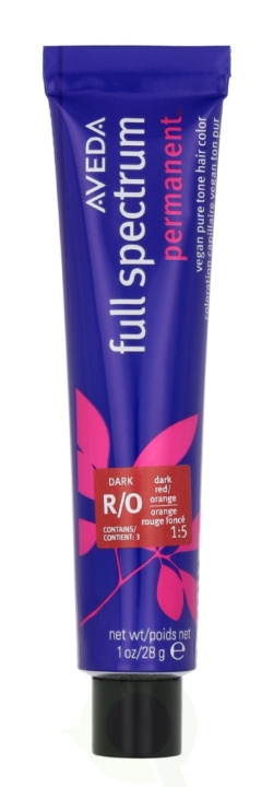 Aveda Full Spectrum Permanent Vegan Pure Tone Hair Color 28 g Dark Red Orange in de groep BEAUTY & HEALTH / Haar & Styling / Haarverzorging / Haarverf / Haarverf & Kleurbommen bij TP E-commerce Nordic AB (D19955)