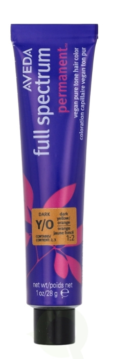 Aveda Full Spectrum Permanent Vegan Pure Tone Hair Color 28 g Dark Yellow / Orange in de groep BEAUTY & HEALTH / Haar & Styling / Haarverzorging / Haarverf / Haarverf & Kleurbommen bij TP E-commerce Nordic AB (D19956)