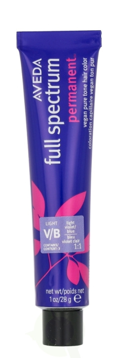 Aveda Full Spectrum Permanent Vegan Pure Tone Hair Color 28 g Light Violet Blue in de groep BEAUTY & HEALTH / Haar & Styling / Haarverzorging / Haarverf / Haarverf & Kleurbommen bij TP E-commerce Nordic AB (D19959)