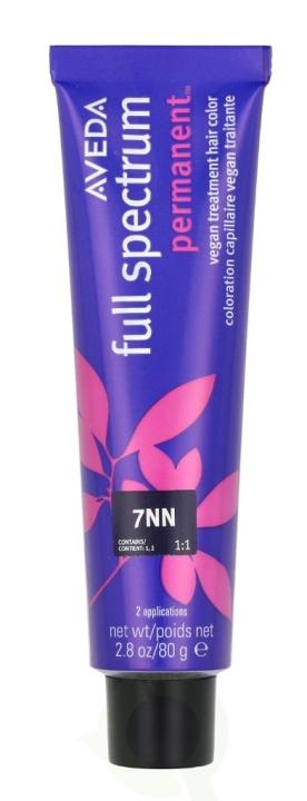 Aveda Full Spectrum Permanent Vegan Pure Tone Hair Color 80 g 7NN in de groep BEAUTY & HEALTH / Haar & Styling / Haarverzorging / Haarverf / Haarverf & Kleurbommen bij TP E-commerce Nordic AB (D19973)
