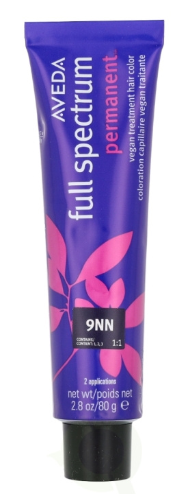 Aveda Full Spectrum Permanent Vegan Pure Tone Hair Color 80 g 9NN in de groep BEAUTY & HEALTH / Haar & Styling / Haarverzorging / Haarverf / Haarverf & Kleurbommen bij TP E-commerce Nordic AB (D19975)
