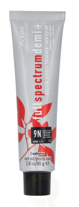 Aveda Full Spectrum Demi+ Custom-Deposit Hair Color 80 g 9N Very Light Blonde in de groep BEAUTY & HEALTH / Haar & Styling / Haarverzorging / Haarverf / Haarverf & Kleurbommen bij TP E-commerce Nordic AB (D19985)