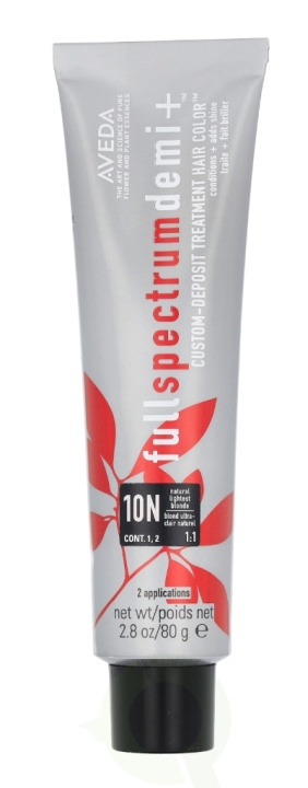 Aveda Full Spectrum Demi+ Custom-Deposit Hair Color 80 g 10N Lightest Blonde in de groep BEAUTY & HEALTH / Haar & Styling / Haarverzorging / Haarverf / Haarverf & Kleurbommen bij TP E-commerce Nordic AB (D19986)